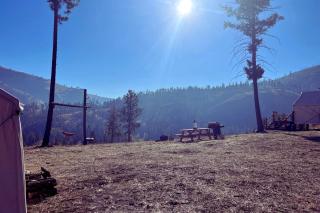 Cozy Tented Cabin with Stunning Sights in Conner, Montana - 1