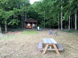 Log Cabin for Family Glamping Vacation near Cherry Springs State Park, Pennsylvania - 8