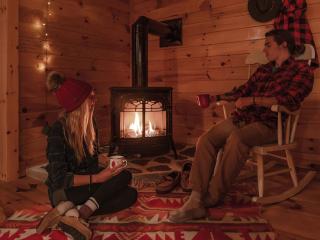 Two-Story Cabin Camping on Ranch in the Adirondacks of Upstate New York - 3