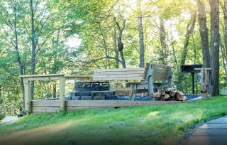 Two-Story Cabin Camping on Ranch in the Adirondacks of Upstate New York - 2