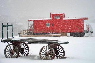 Gorgeous Caboose Rental for a Glamping Getaway in the Blue Ridge Mountains of Virginia - 1