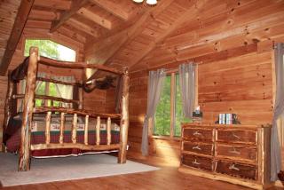 Deluxe Log Cabin with a Hot Tub in the Smoky Mountains of North Carolina - 5