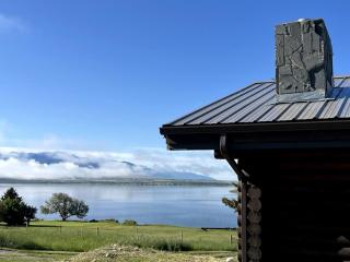 Scenic Vacation Home with Wrap-Around Deck Overlooking Ennis Lake near McAllister, Montana - 2