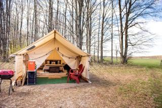 Scenic Northern Michigan Glamping Tent on a Regenerative Farm -  - 0