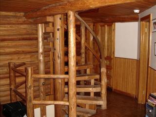Traditional Log Cabin Rental with Deck in the Pine Forests of Columbus, Montana - 5