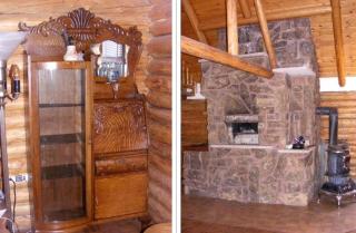 Traditional Log Cabin Rental with Deck in the Pine Forests of Columbus, Montana - 3