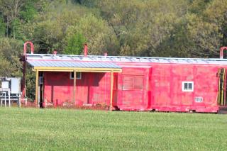 Authentic Caboose in the Blue Ridge Mountains of Virginia - 4