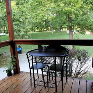Riverfront Vacation Rental with Gas Fireplace in Eureka Springs, Arkansas - 1