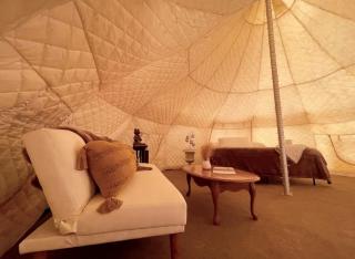 Coastal Escape in a North Carolina Bell Tent in Calabash - 9