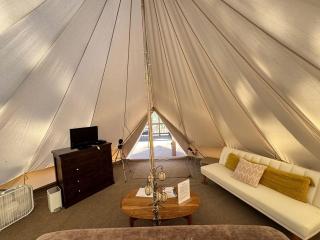 Coastal Escape in a North Carolina Bell Tent in Calabash - 7