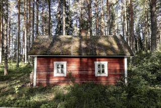 Rustic Off-Grid Farmhouse on Private Island with Sauna near Lake Tarjanne, Pohjaslahti, Finland - 1