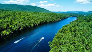 Luxury Canvas Group Glamping Tent | Adirondacks in Corinth, NY - 2