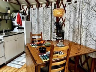 Incredible Equipped Yurt Amazing for a Glamping Experience in East Meredith, New York - 8