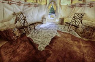 Secluded Riverfront Tipi Retreat Surrounded by Pines in Garden Valley Idaho - 9