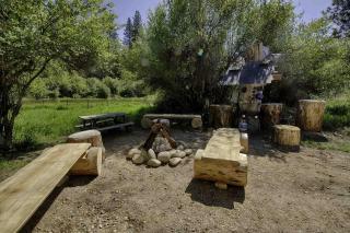 Secluded Riverfront Tipi Retreat Surrounded by Pines in Garden Valley Idaho - 1