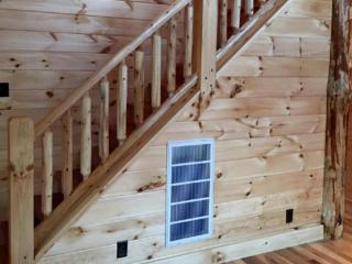 Spectacular Log Cabin Rental near High Bridge Trail State Park in Farmville, Virginia - 3