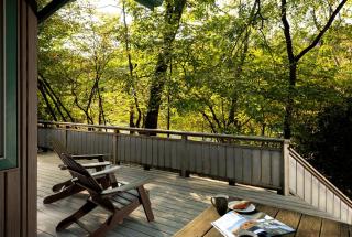 Riverfront Cabin Rental with a Private Beach on Youghiogheny River near Pittsburgh, Pennsylvania - 1