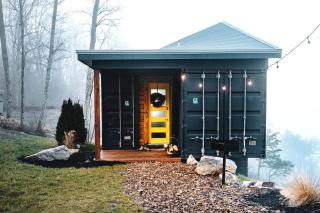 Romantic Container Beautifully Design with Deck in Georgia - Rising Fawn - 0