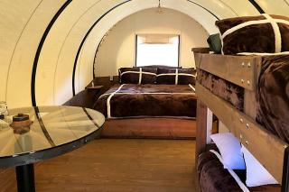 Four-Person Conestoga Wagons for Glamping Getaway near Yosemite National Park, California - 8