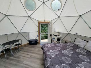 Geodome on Creek, Great Getaway, WIFI & Hot Shower near Boone, NC - 7