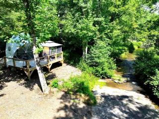 Geodome on Creek, Great Getaway, WIFI & Hot Shower near Boone, NC - 5