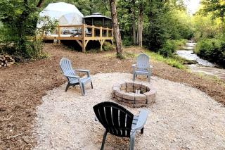Geodome on Creek, Great Getaway, WIFI & Hot Shower near Boone, NC - 2