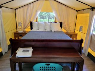 Black Fox Den: A Woodland Glamp - Dog Friendly in Hot Springs, AR - 7