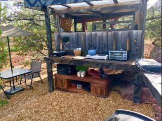Rustic Tree House Rental with a Fire Pit in Bernalillo County, New Mexico - 1