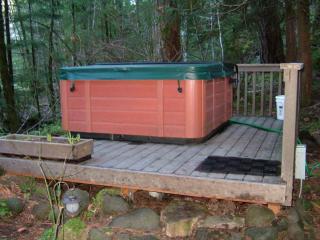 Romantic Log Cabin Rental with Hot Tub near Mount Hood, Oregon - 6