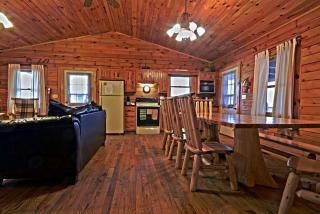 Secluded Log Cabin with a Hot Tub near Bridle Trails in Logan, Ohio - 6