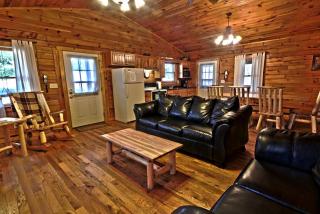 Secluded Log Cabin with a Hot Tub near Bridle Trails in Logan, Ohio - 4