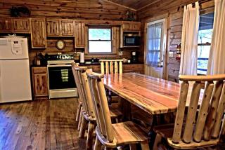 Secluded Log Cabin with a Hot Tub near Bridle Trails in Logan, Ohio - 1