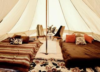 Romantic Bell Tent with Spectacular Countryside Views in Montana - 3
