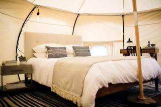 Beautifully Furnished Bell Tent Rental for a Vacation in Elgin, Texas - 7
