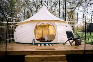 Beautifully Furnished Bell Tent Rental for a Vacation in Elgin, Texas - 5