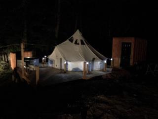 A Truly Glamping Experience in this Beautiful Tent in Victor, West Virginia - 1