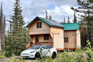 Solar Powered Lakefront Twin Tiny Houses in Cantwell Alaska, Perfect for a Group Getaway to Denali National Park - 0