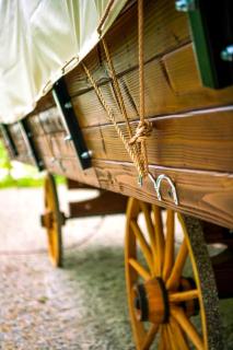 Ohio Glamping Destination in this Covered Wagon in Arcanum - 2
