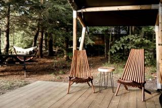 Delightful Safari Tent with Fire Pit and Sauna in North Woodstock, New Hampshire - 9