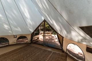 Large and Spacious Double Bell Tents Great for Families in Carson, Washington - 2
