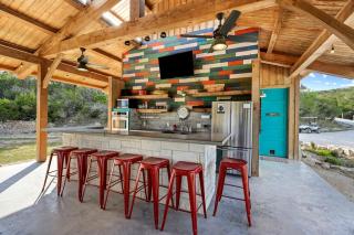 Entire Property Rental for Large Groups Sleeping 40+ Guests with Pool and Fire Pit in Texas Hill Country near Austin, Texas - 7