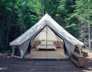 Carson Glamping Escapes in this Wonderful Bell Tent Rental in Washington - 5
