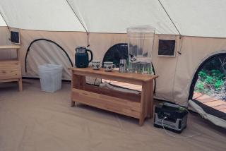 Carson Glamping Escapes in this Wonderful Bell Tent Rental in Washington - 1