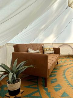Charming Bell Tent Stay at Working Farm in Smithfield, Pennsylvania for Glamping at its Best - 9