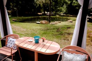 Vintage Camper Rental in Franklin for Couples Getaway in the Mountains in North Carolina - 3