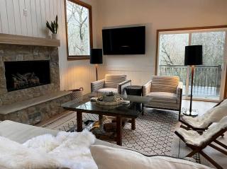Luxurious Modern Cabin with Spacious Deck Nestled Among Nature in NC - 8