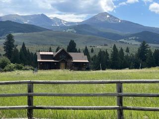 Scenic Mountain Cabin with Creekside Deck & Outdoor Fireplace near North Meadow Creek, Montana - 2