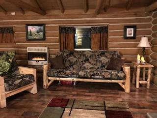 Authentic Log Cabin Rental for a Family Camping Getaway near Chase Lake, New York - 7