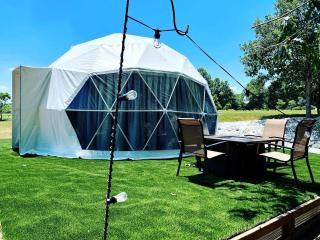 Riverfront Cozy Dome with Patio and Fire Pit in Missouri - 0