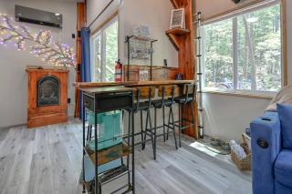 Cozy Tiny Cabin with Porch & Fire Pit near Scenic Trails in Western Arkansas - 4
